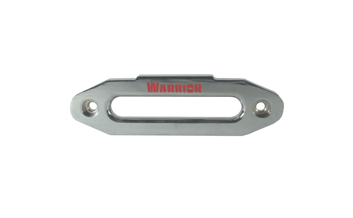Warrior Branded Silver Hawse Fairlead - 255mm Hole Centres