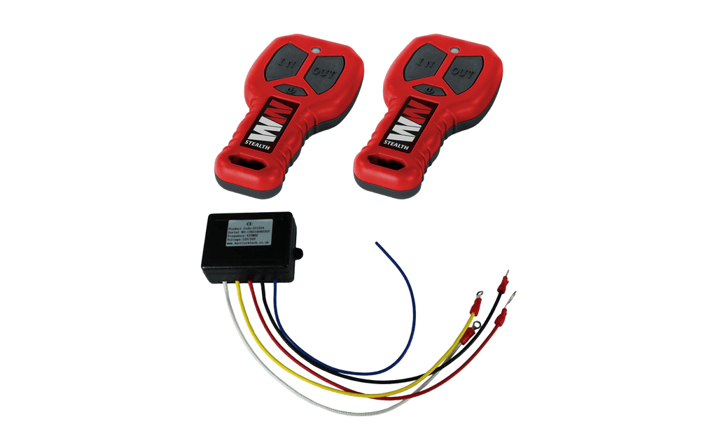 Winch Remotes - Wireless - Hard Wired Kit  - 2 Pack