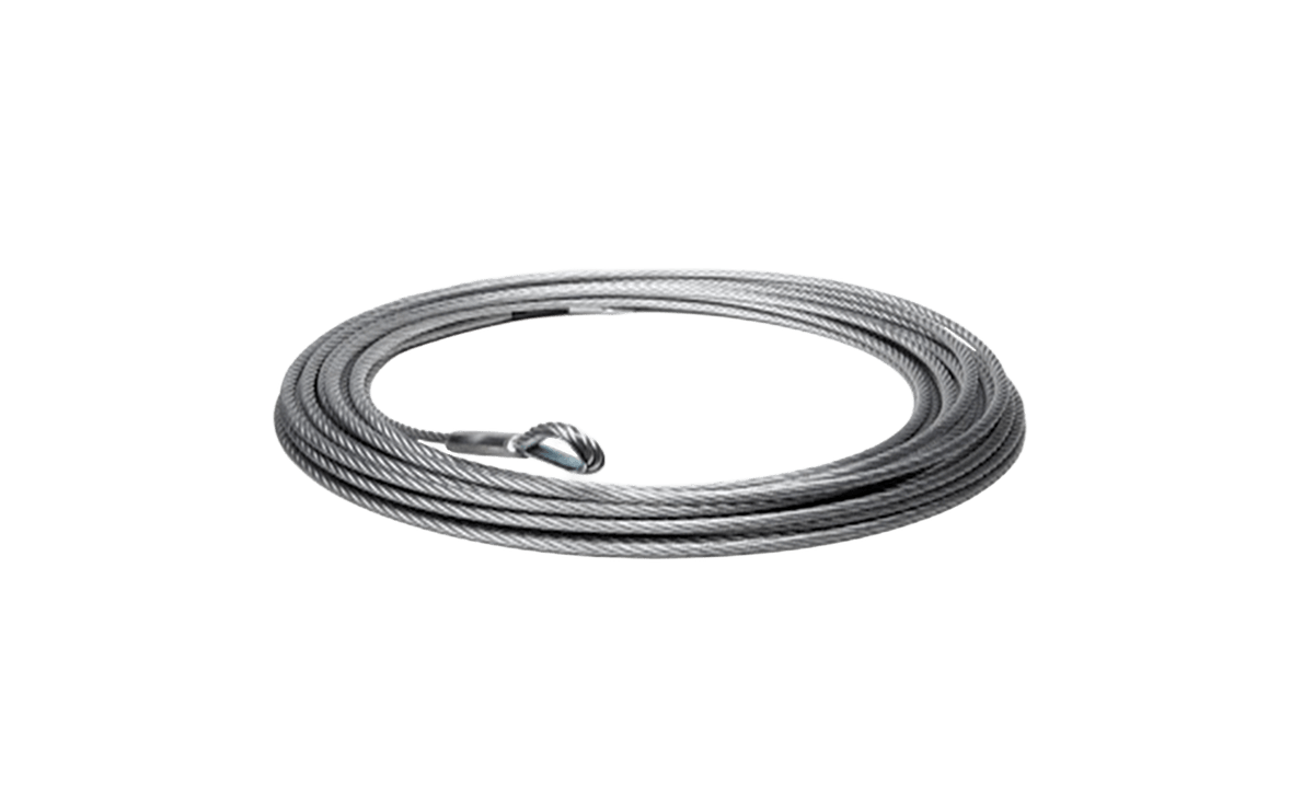 Steel Winch Rope 6.4mm x 15m
