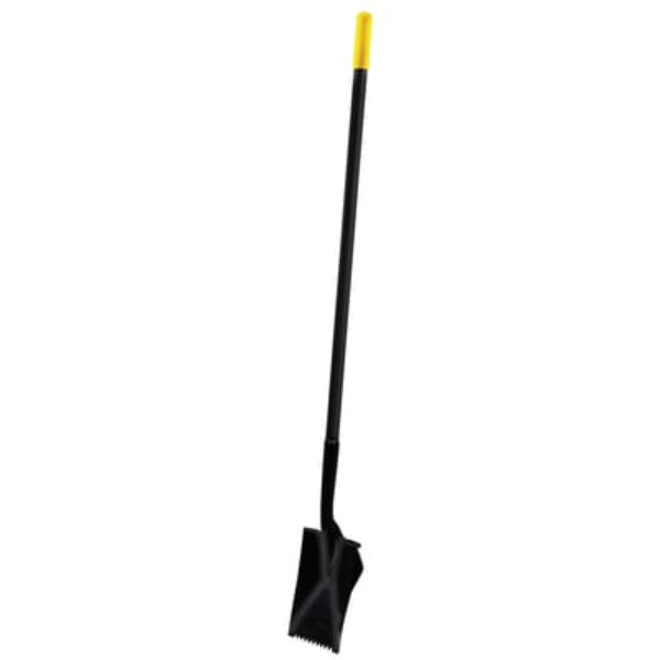 Serrated Roofers Spade - Wide Heel Steel Handle