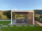 Premium Slat Aluminum Fencing - Villa Pergola