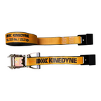 2'' X 30' YELLOW COLOR KINEDYNE RATCHET STRAP WITH FLAT HOOK