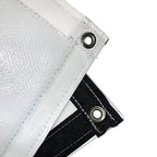 12 mil Medium Duty White/White Fire Retardant Poly Tarp