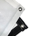 16 mil Extra Heavy Duty Fire Retardant Poly Tarp White/White