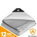 White Fire Retardant Tarps - Volume Discounts