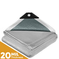 White/Silver Poly Tarps - Volume Discounts