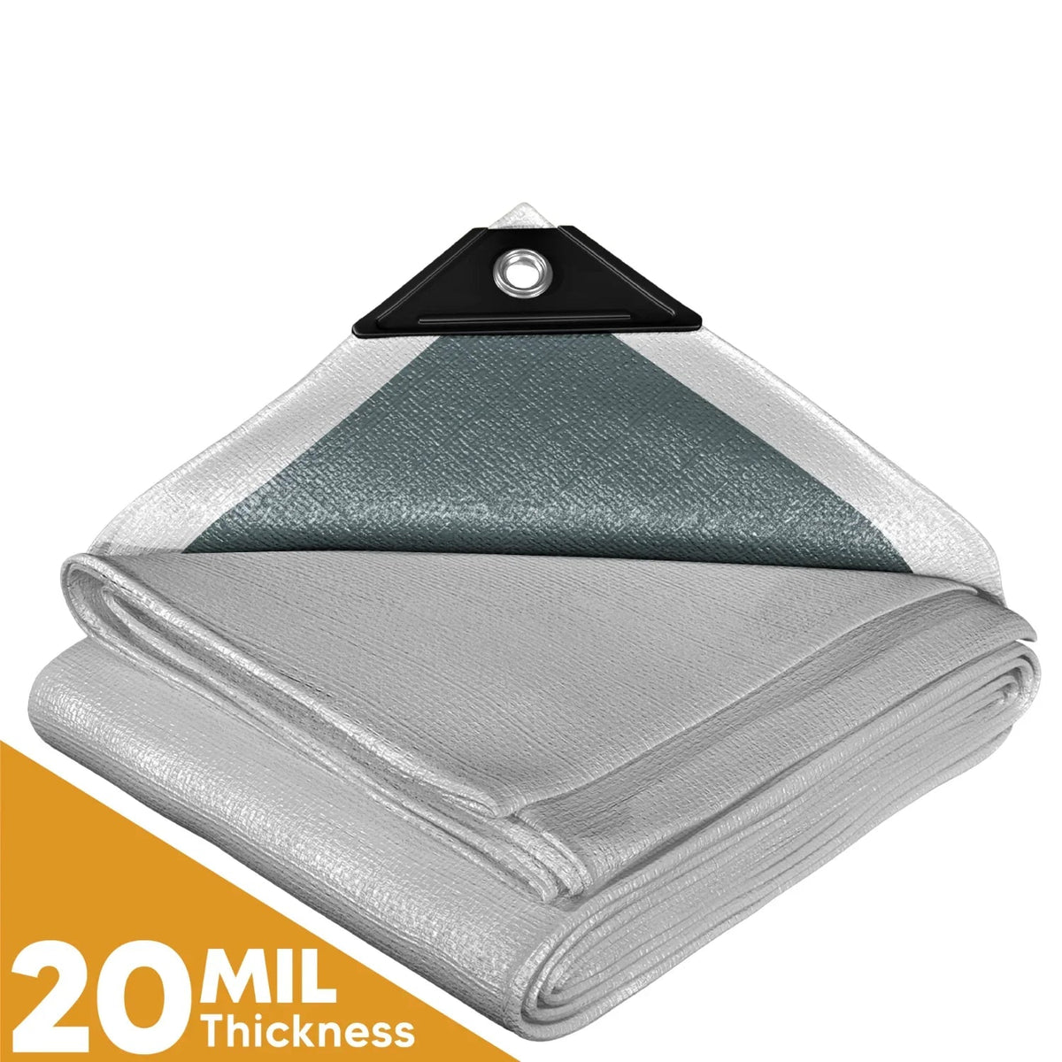 White/Silver Poly Tarps - Volume Discounts