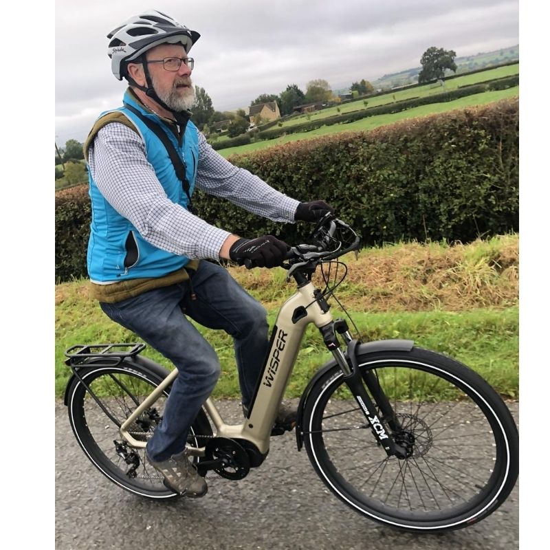 Wisper Wayfarer M7 Mid Drive Step Through Electric Bike