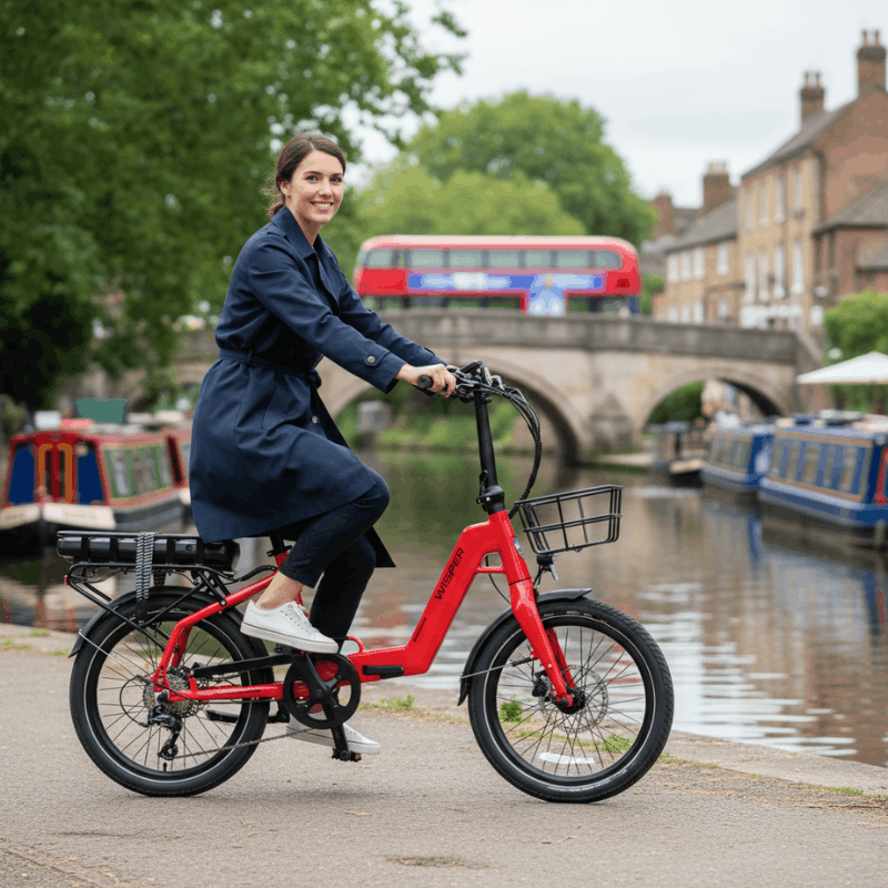 Wisper Tailwind 806 Encore Low Step Folding Electric Bike