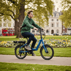 Wisper Tailwind 806 Low Step Folding Electric Bike