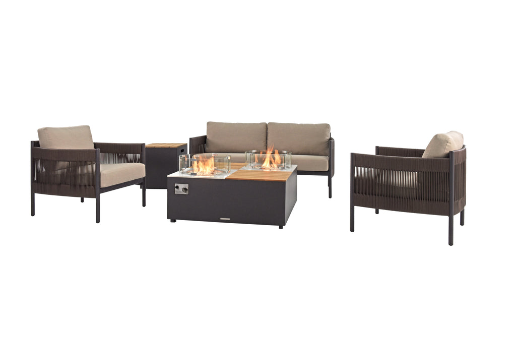 Woodbury Collection Fire Pit + Furniture