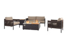 Woodbury Collection Fire Pit + Furniture