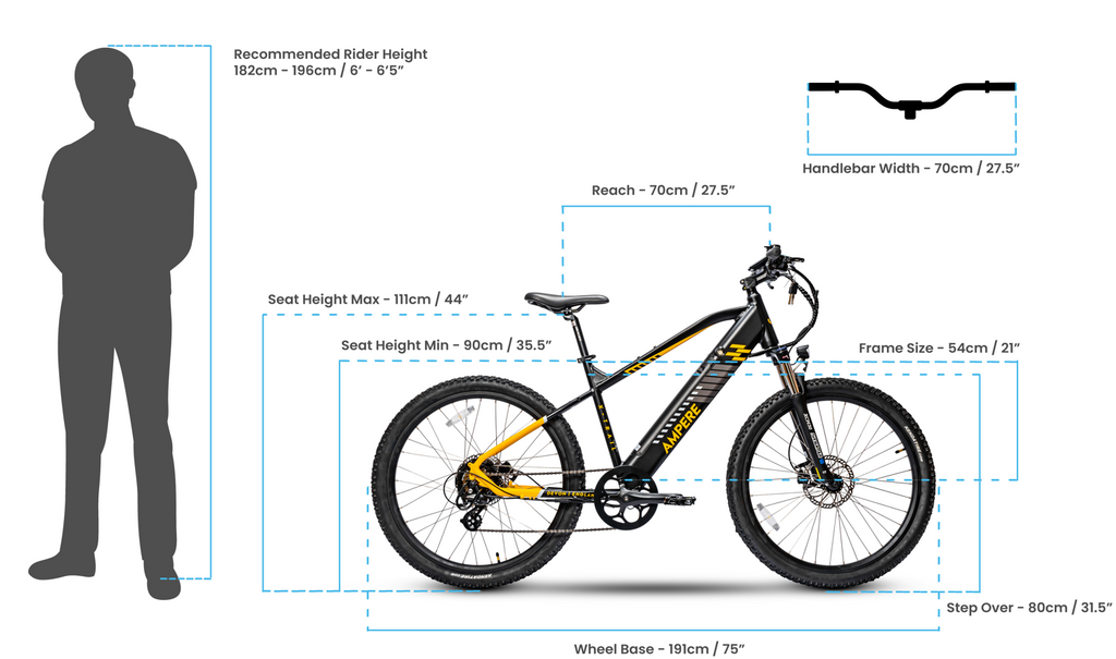 Ampere X-Trail Electric Mountain Bike