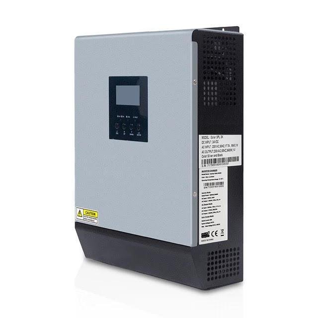 3KVA Pure Sine Wave Hybrid Solar Inverter 24V 210V 240V Built-in PWM 50A Solar Charge Controller and AC Charger for Home Use
