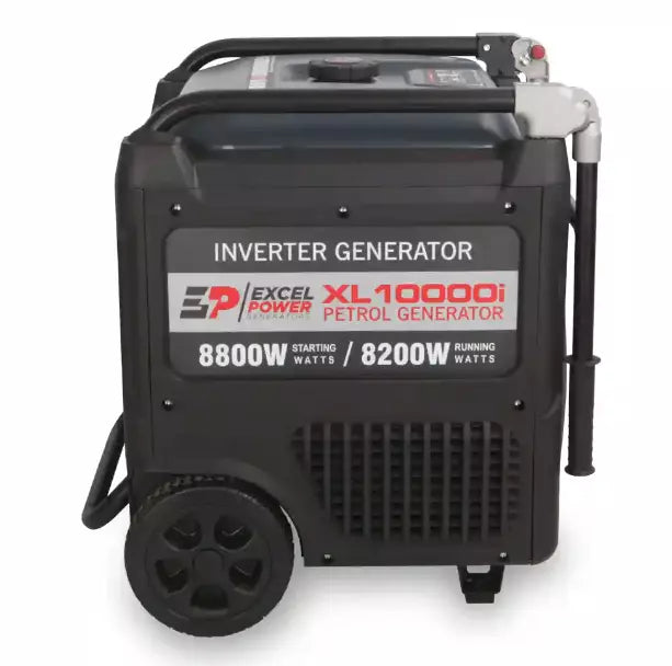 EXCEL POWER XL10000I 8800W Petrol Inverter Generator with Electric and Remote Start