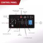 EXCEL POWER XL10000I 8800W Petrol Inverter Generator with Electric and Remote Start