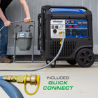 DuroMax XP11000iHT 11,000 Watt Portable Tri Fuel Inverter Generator - Quiet, Low THD