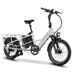 XPedition2 Stratus White Dual-Battery + FREE Running Boards, Cushions, Elite Headlight, Suspension Seat Post, Orbitor, XL Cargo Panniers ($744 Value)