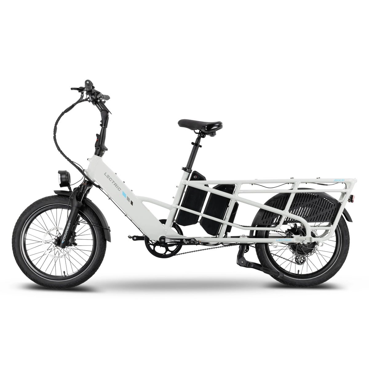 XPedition2 Stratus White Dual-Battery + FREE Running Boards, Cushions, Elite Headlight, Suspension Seat Post, Orbitor, XL Cargo Panniers ($744 Value)