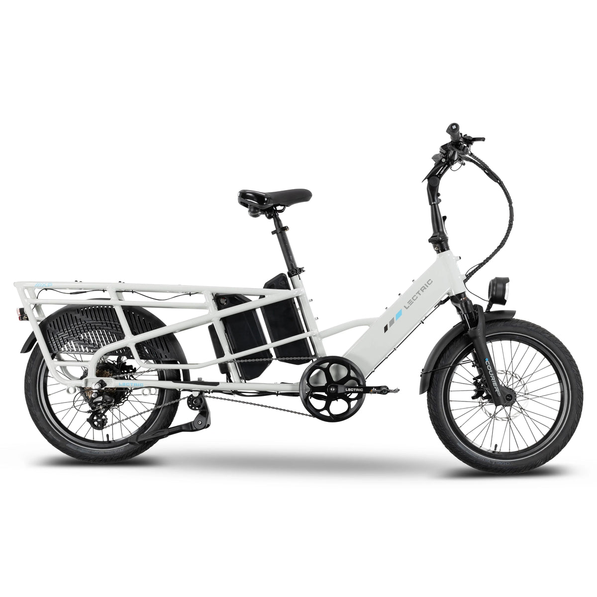 XPedition2 Stratus White Dual-Battery + FREE Running Boards, Cushions, Elite Headlight, Suspension Seat Post, Orbitor, XL Cargo Panniers ($744 Value)