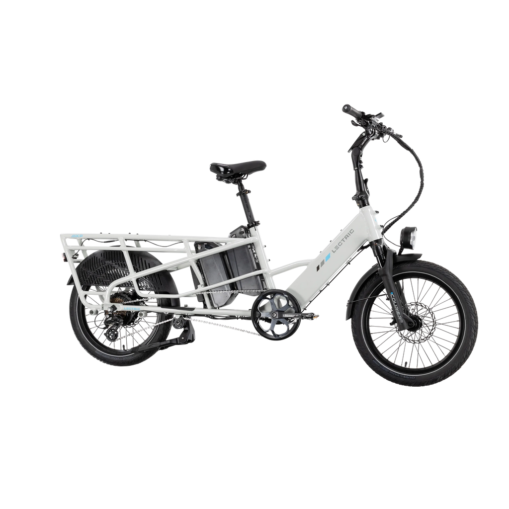 XPedition2 Stratus White Dual-Battery + FREE Running Boards, Cushions, Elite Headlight, Suspension Seat Post, Orbitor, XL Cargo Panniers ($744 Value)
