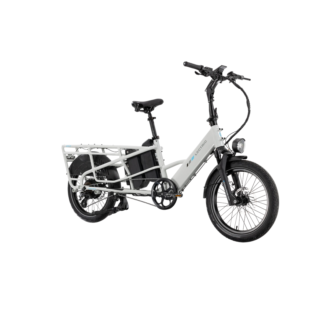 XPedition2 Stratus White Dual-Battery + FREE Running Boards, Cushions, Elite Headlight, Suspension Seat Post, Orbitor, XL Cargo Panniers ($744 Value)