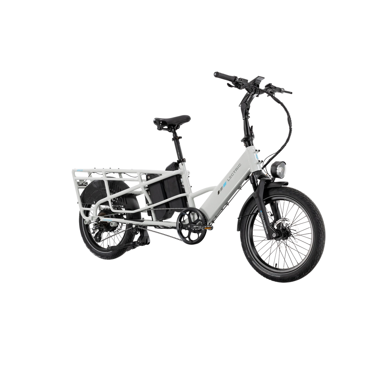 XPedition2 Stratus White Dual-Battery + FREE Running Boards, Cushions, Elite Headlight, Suspension Seat Post, Orbitor, XL Cargo Panniers ($744 Value)