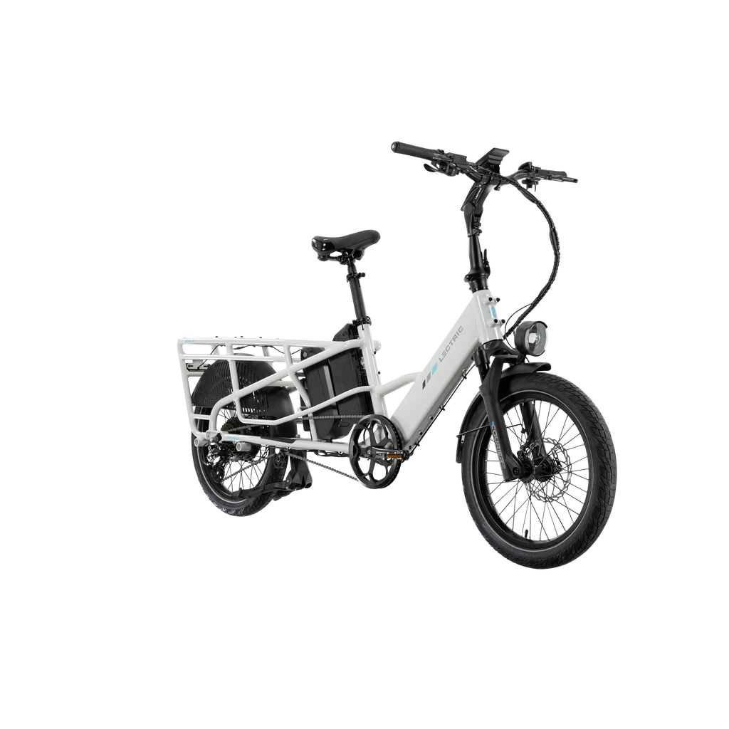 XPedition2 Stratus White Dual-Battery + FREE Running Boards, Cushions, Elite Headlight, Suspension Seat Post, Orbitor, XL Cargo Panniers ($744 Value)