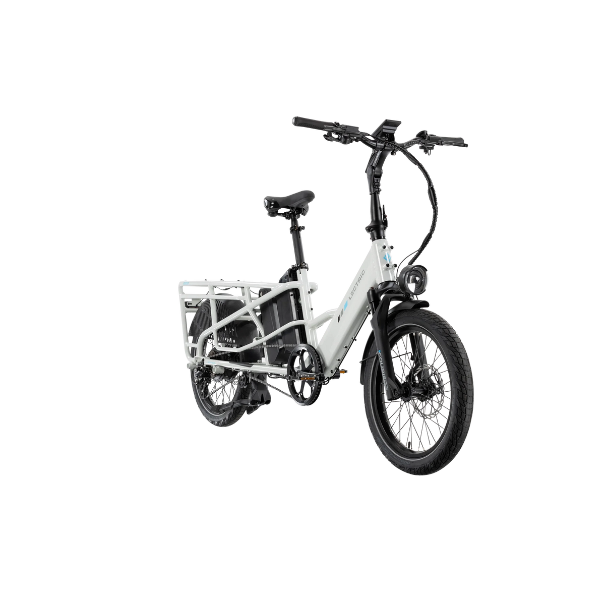 XPedition2 Stratus White Dual-Battery + FREE Running Boards, Cushions, Elite Headlight, Suspension Seat Post, Orbitor, XL Cargo Panniers ($744 Value)