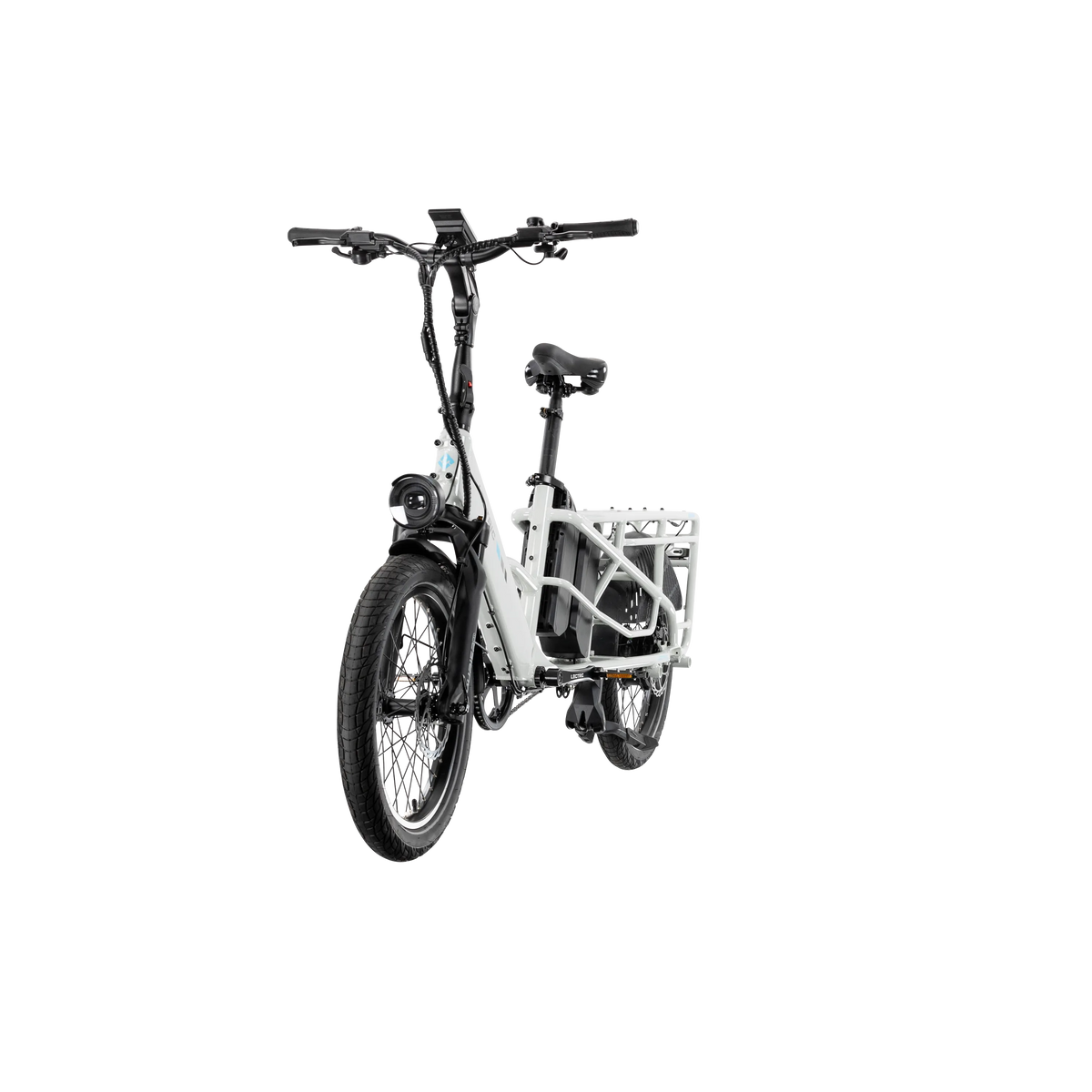 XPedition2 Stratus White Dual-Battery + FREE Running Boards, Cushions, Elite Headlight, Suspension Seat Post, Orbitor, XL Cargo Panniers ($744 Value)