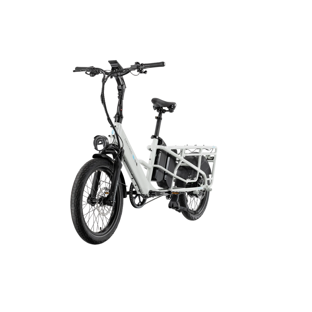 XPedition2 Stratus White Dual-Battery + FREE Running Boards, Cushions, Elite Headlight, Suspension Seat Post, Orbitor, XL Cargo Panniers ($744 Value)