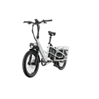 XPedition2 Stratus White Dual-Battery + FREE Running Boards, Cushions, Elite Headlight, Suspension Seat Post, Orbitor, XL Cargo Panniers ($744 Value)