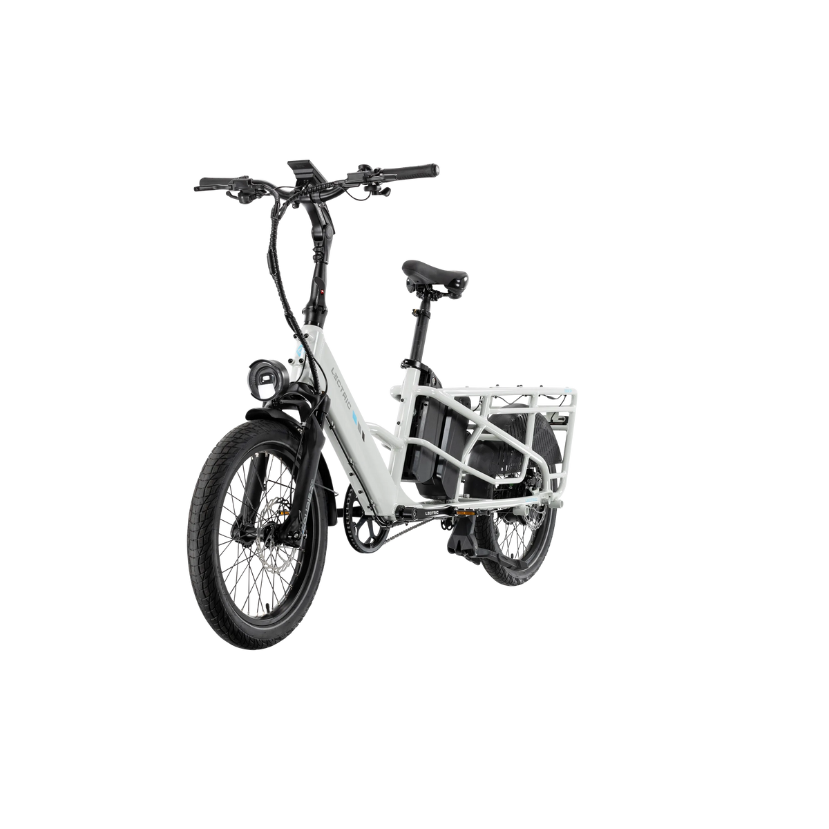 XPedition2 Stratus White Dual-Battery + FREE Running Boards, Cushions, Elite Headlight, Suspension Seat Post, Orbitor, XL Cargo Panniers ($744 Value)