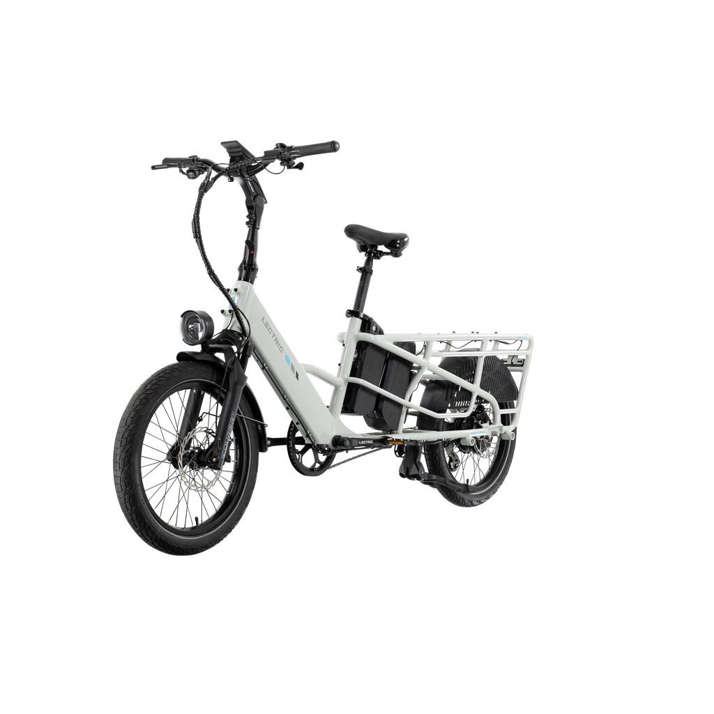 XPedition2 Stratus White Dual-Battery + FREE Running Boards, Cushions, Elite Headlight, Suspension Seat Post, Orbitor, XL Cargo Panniers ($744 Value)