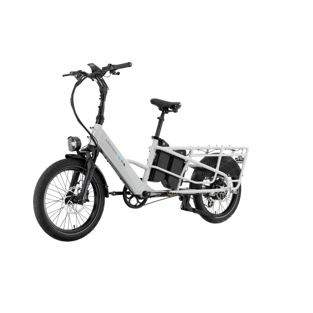 XPedition2 Stratus White Dual-Battery + FREE Running Boards, Cushions, Elite Headlight, Suspension Seat Post, Orbitor, XL Cargo Panniers ($744 Value)
