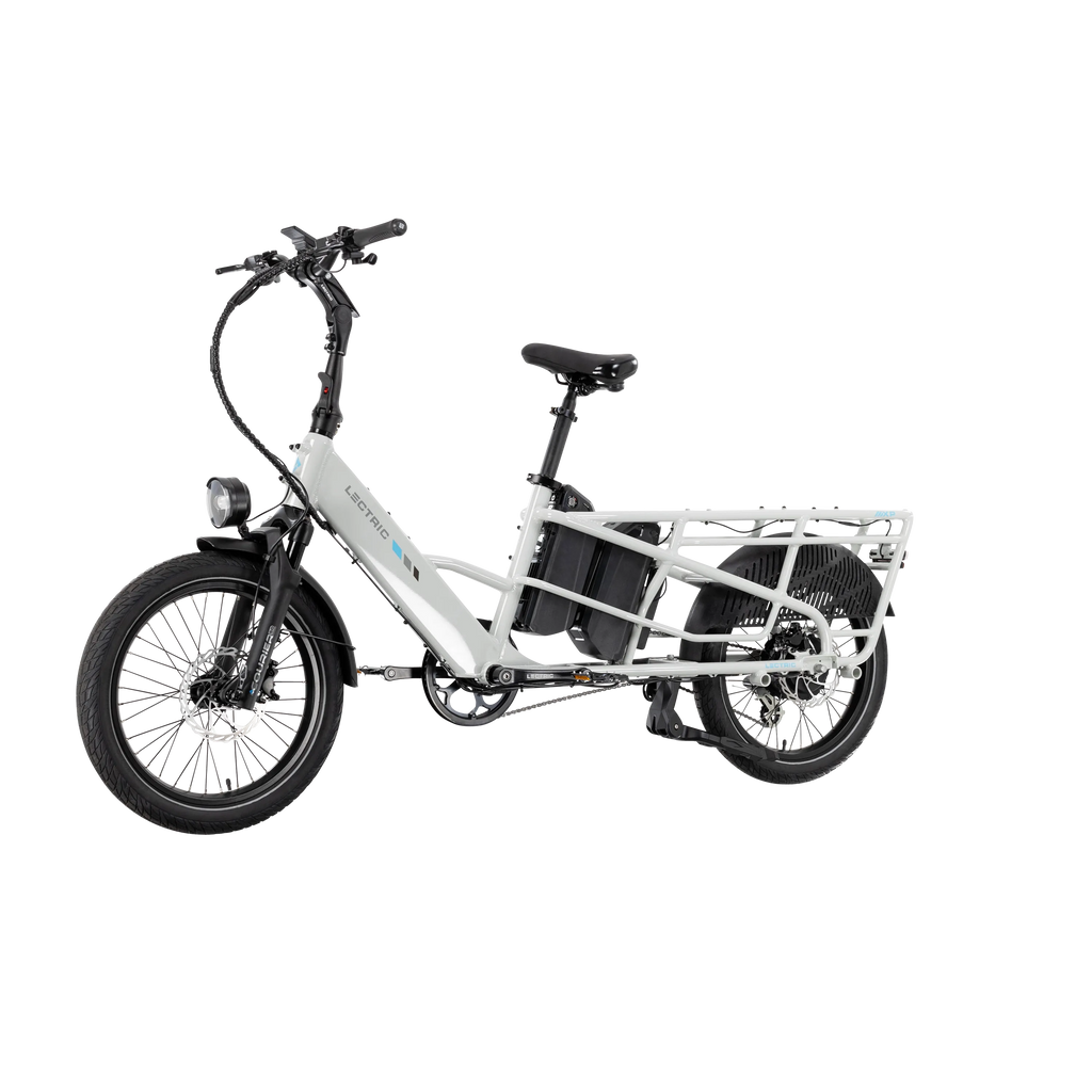 XPedition2 Stratus White Dual-Battery + FREE Running Boards, Cushions, Elite Headlight, Suspension Seat Post, Orbitor, XL Cargo Panniers ($744 Value)