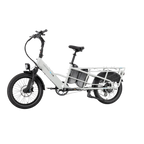 XPedition2 Stratus White Dual-Battery + FREE Running Boards, Cushions, Elite Headlight, Suspension Seat Post, Orbitor, XL Cargo Panniers ($744 Value)