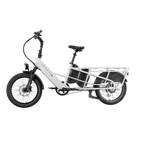 XPedition2 Stratus White Dual-Battery + FREE Running Boards, Cushions, Elite Headlight, Suspension Seat Post, Orbitor, XL Cargo Panniers ($744 Value)