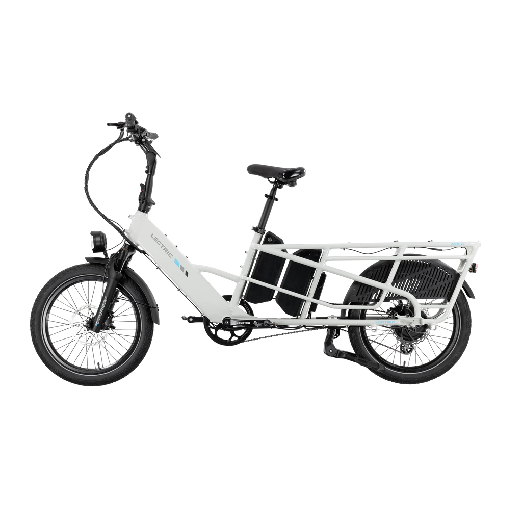 XPedition2 Stratus White Dual-Battery + FREE Running Boards, Cushions, Elite Headlight, Suspension Seat Post, Orbitor, XL Cargo Panniers ($744 Value)