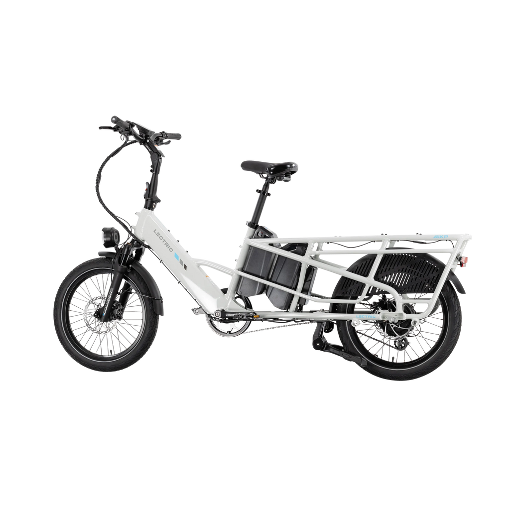 XPedition2 Stratus White Dual-Battery + FREE Running Boards, Cushions, Elite Headlight, Suspension Seat Post, Orbitor, XL Cargo Panniers ($744 Value)