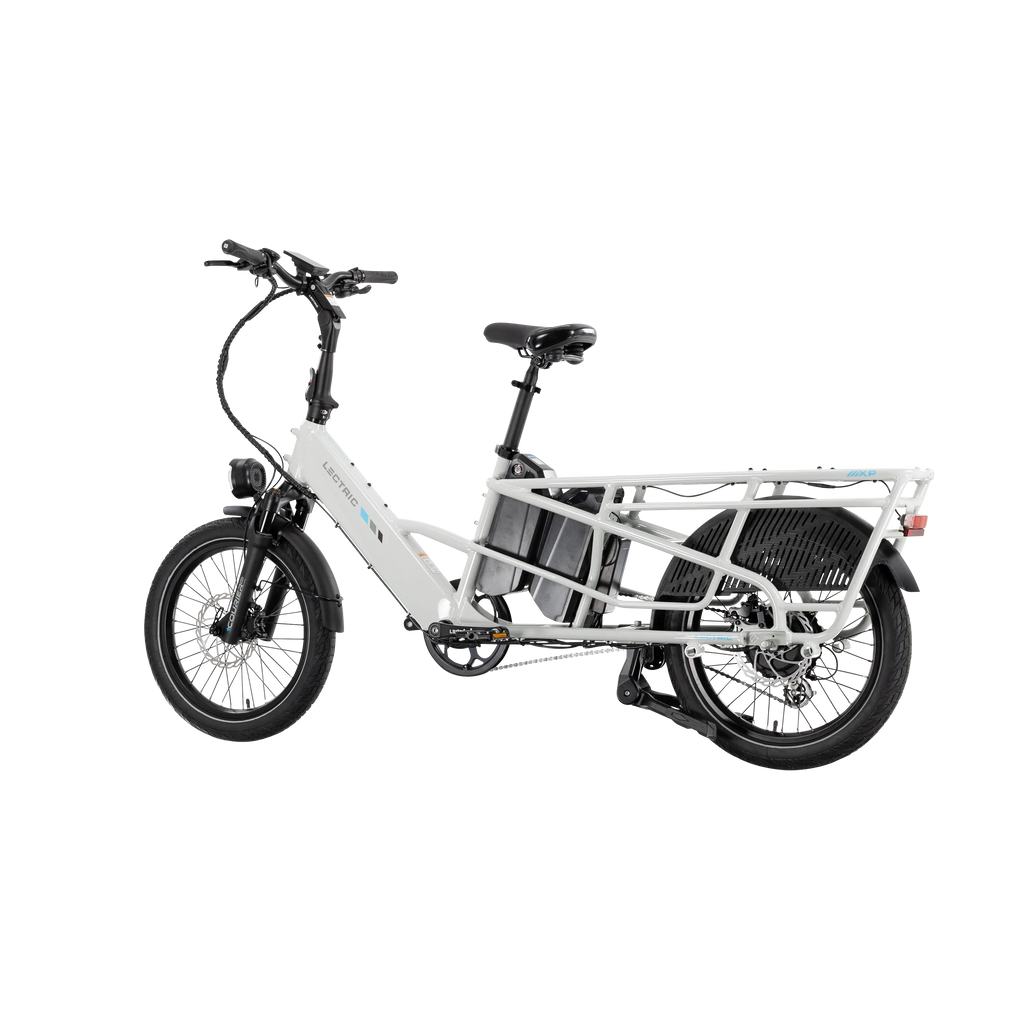 XPedition2 Stratus White Dual-Battery + FREE Running Boards, Cushions, Elite Headlight, Suspension Seat Post, Orbitor, XL Cargo Panniers ($744 Value)