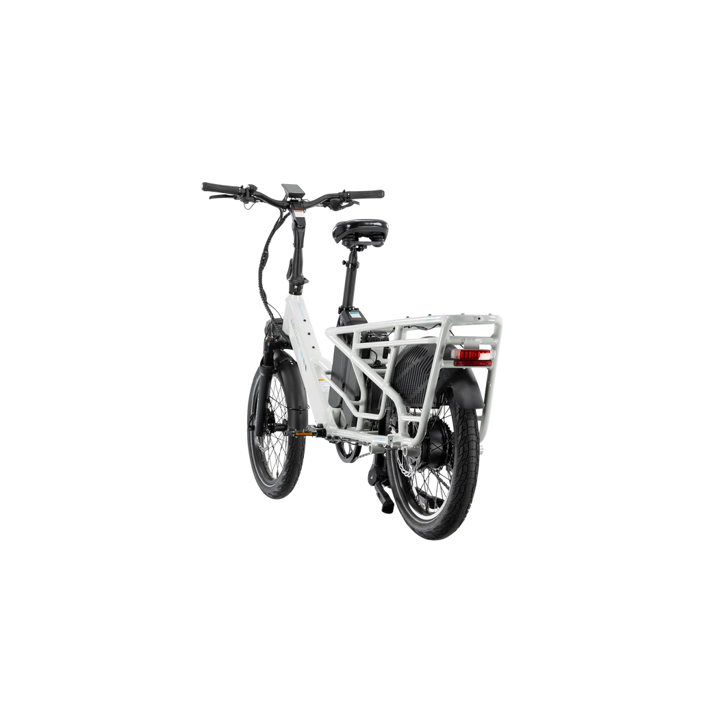 XPedition2 Stratus White Dual-Battery + FREE Running Boards, Cushions, Elite Headlight, Suspension Seat Post, Orbitor, XL Cargo Panniers ($744 Value)