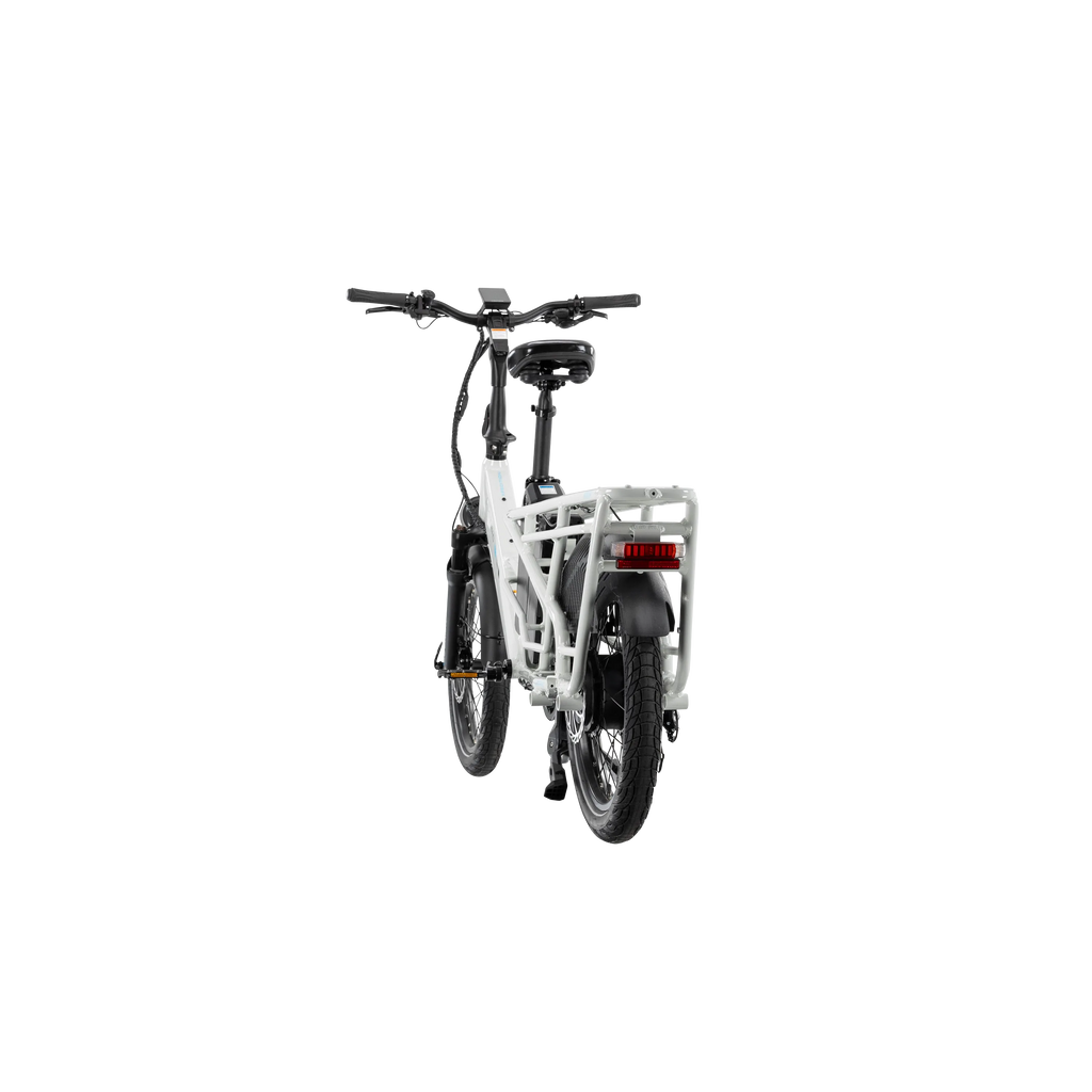 XPedition2 Stratus White Dual-Battery + FREE Running Boards, Cushions, Elite Headlight, Suspension Seat Post, Orbitor, XL Cargo Panniers ($744 Value)