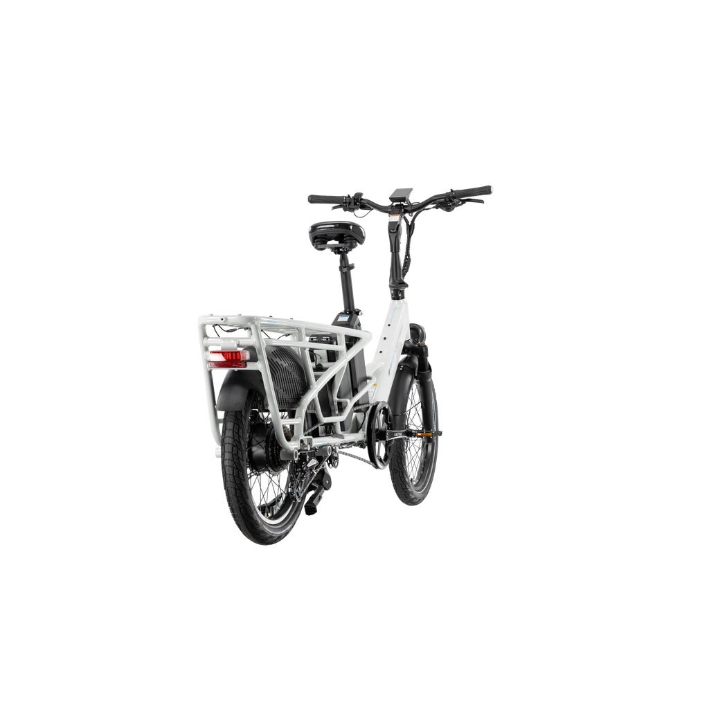 XPedition2 Stratus White Dual-Battery + FREE Running Boards, Cushions, Elite Headlight, Suspension Seat Post, Orbitor, XL Cargo Panniers ($744 Value)