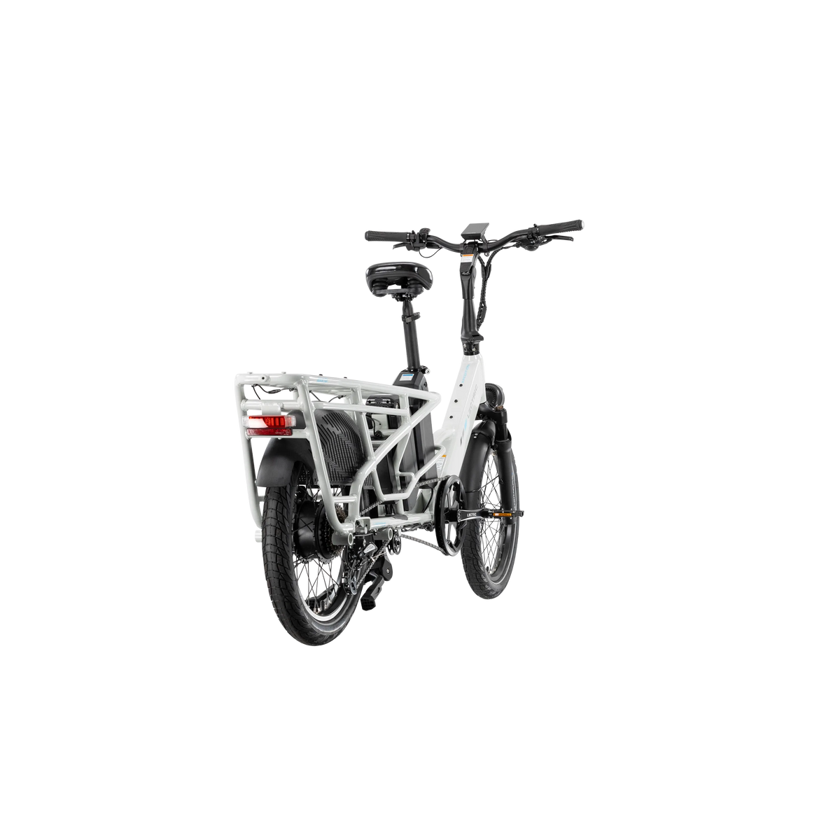 XPedition2 Stratus White Dual-Battery + FREE Running Boards, Cushions, Elite Headlight, Suspension Seat Post, Orbitor, XL Cargo Panniers ($744 Value)