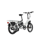 XPedition2 Stratus White Dual-Battery + FREE Running Boards, Cushions, Elite Headlight, Suspension Seat Post, Orbitor, XL Cargo Panniers ($744 Value)