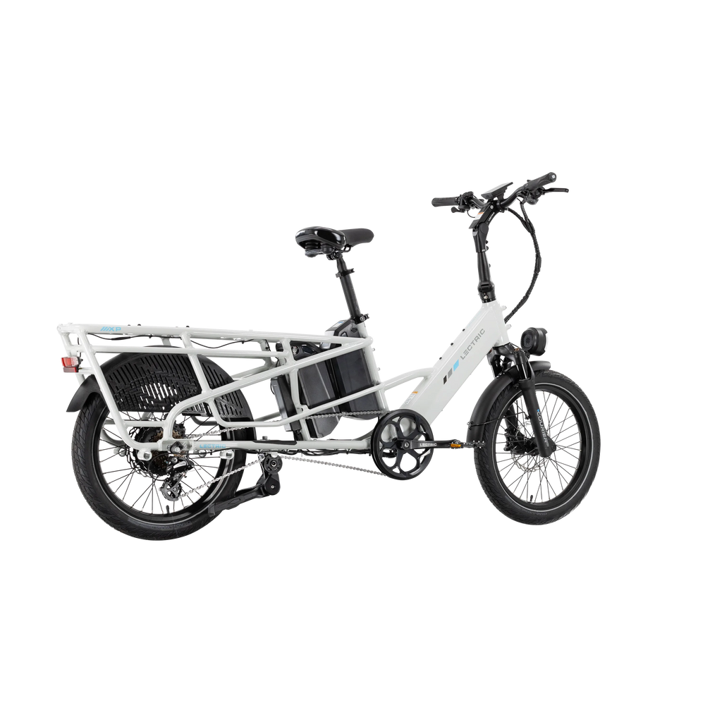 XPedition2 Stratus White Dual-Battery + FREE Running Boards, Cushions, Elite Headlight, Suspension Seat Post, Orbitor, XL Cargo Panniers ($744 Value)
