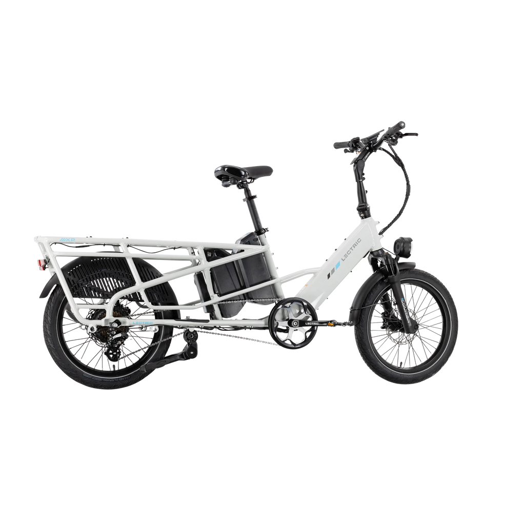 XPedition2 Stratus White Dual-Battery + FREE Running Boards, Cushions, Elite Headlight, Suspension Seat Post, Orbitor, XL Cargo Panniers ($744 Value)