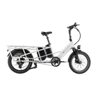 XPedition2 Stratus White Dual-Battery + FREE Running Boards, Cushions, Elite Headlight, Suspension Seat Post, Orbitor, XL Cargo Panniers ($744 Value)