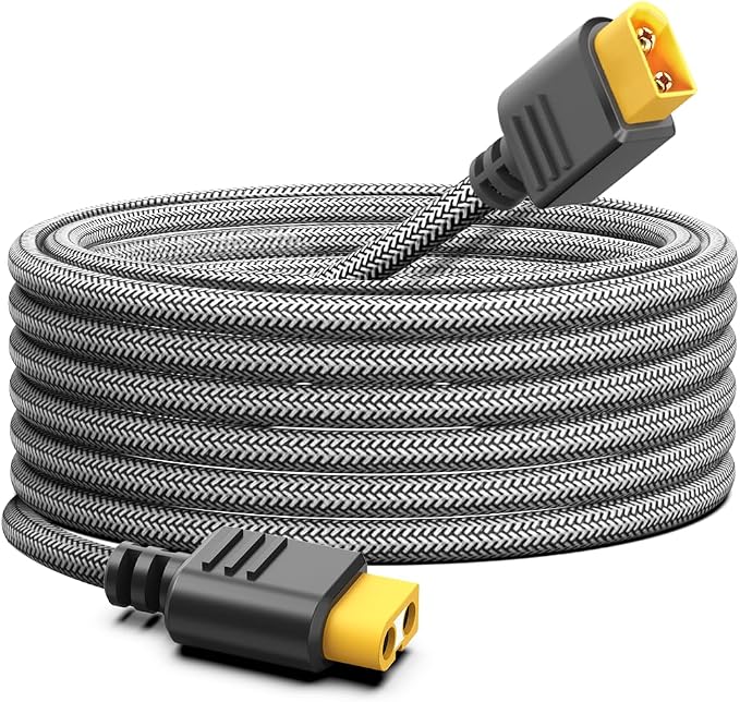 3m XT60 Cable XT60 Male to Female  12AWG Cable